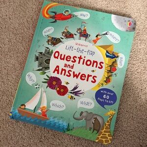 USBORNE Lift the Flap Question & Answer | Children's Learning & Development Book